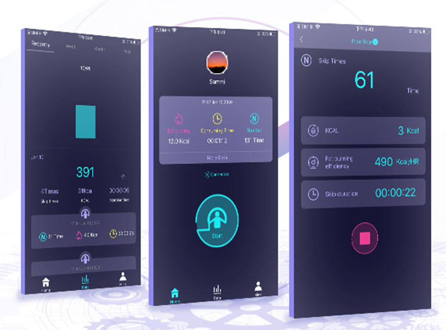 モニター募集 スマホとつながる なわとび 本番 Feelline